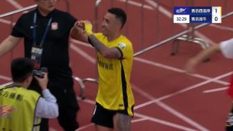 青岛德比！西海岸1-0海牛近七轮首胜 海牛中超三连败 戴维森制胜